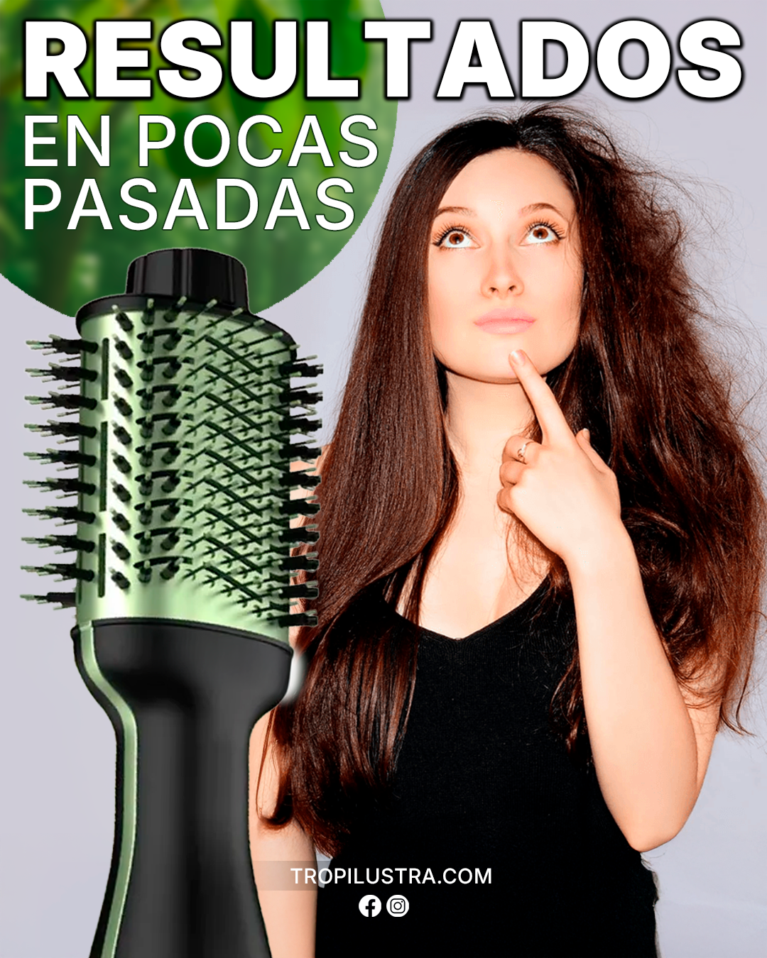 Cepillo secador Edicion Aguacate