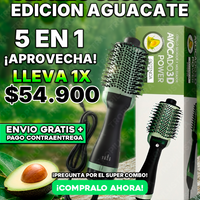Cepillo secador Edicion Aguacate