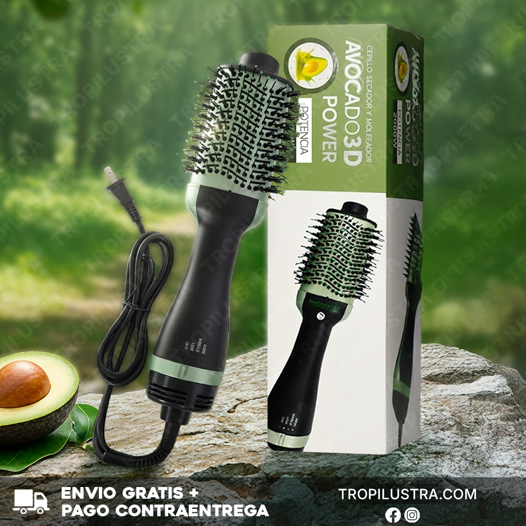 Cepillo secador Edicion Aguacate