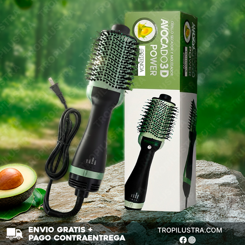 Cepillo secador Edicion Aguacate